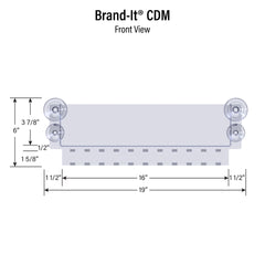 Brand-It 3" Large Suction Cup Display