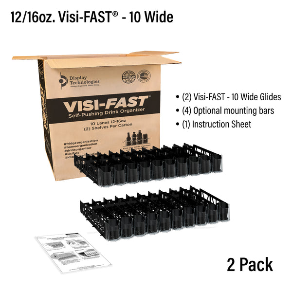 Display Technologies Visi-FAST® (Pack of 1) Drink Can Organizer