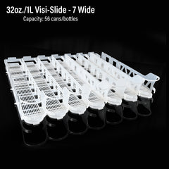 32oz./1Liter Visi-Slide®  7 wide Shelf Glide