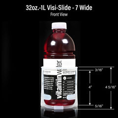32oz./1Liter Visi-Slide®  7 wide Shelf Glide