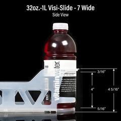 32oz./1Liter Visi-Slide®  7 wide Shelf Glide