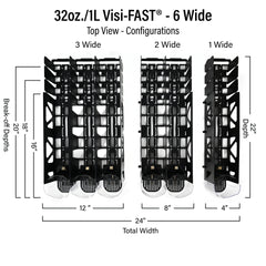 32oz./1Liter Visi-FAST® Pusher Glide