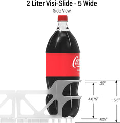 Visi-Slide 2Liter, 5 wide (Pack of 6)