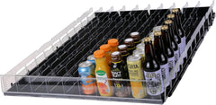 Ice-Glide Beverage Dispenser - Gravity-Fed Beverage Glide for Angled Shelves for Coolers, Commercial Refrigerators, Cold Vaults (Extended)