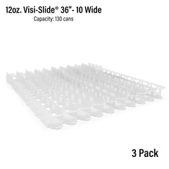 12oz. Visi-Slide®  Extended 36" 10 wide Shelf Glide