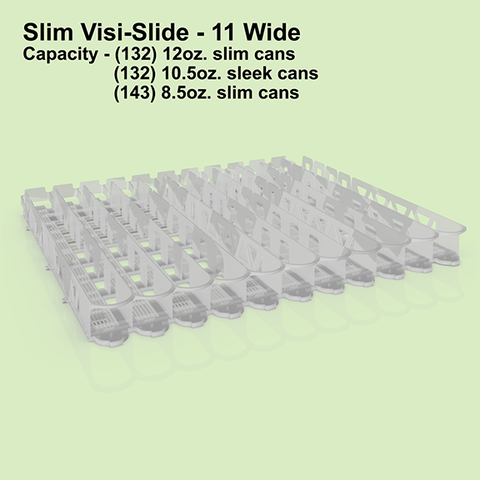 Slim Visi-Slide® 11 wide Shelf Glide