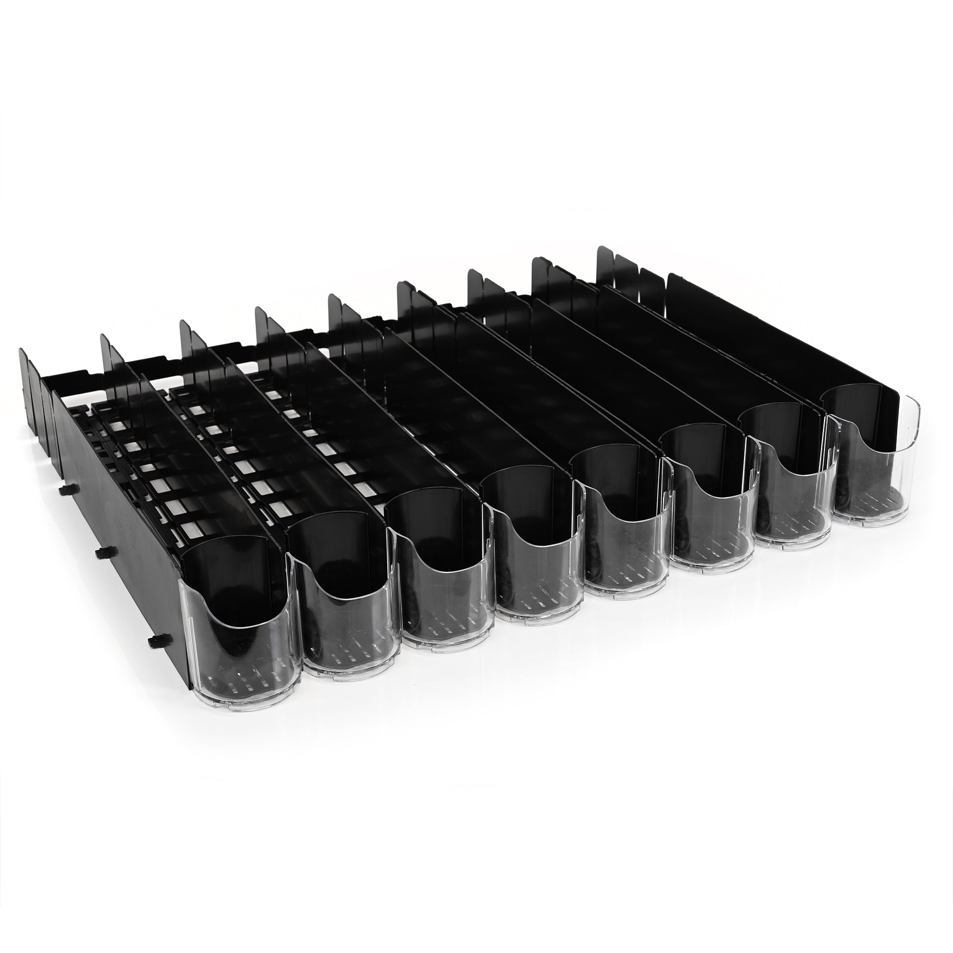 Expandable Shelf Divider with Pusher System, 19 Deep