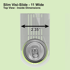 High Ring Slim Visi-Slide® 11 wide Shelf Glide